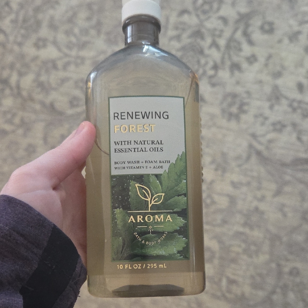 Bath And Body Works Renewing Forest Body Wash And Foaming Bath